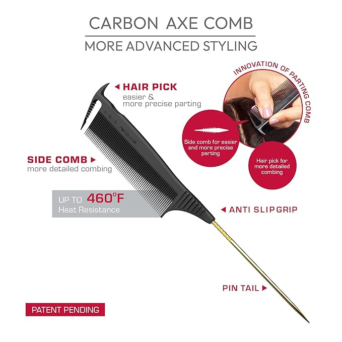 red-by-kiss-carbon-fiber-parting-pin-tail-comb-hm10-precision-hair-parting-tool-for-salon-quality-styling-lightweight-heat-resistant-549842