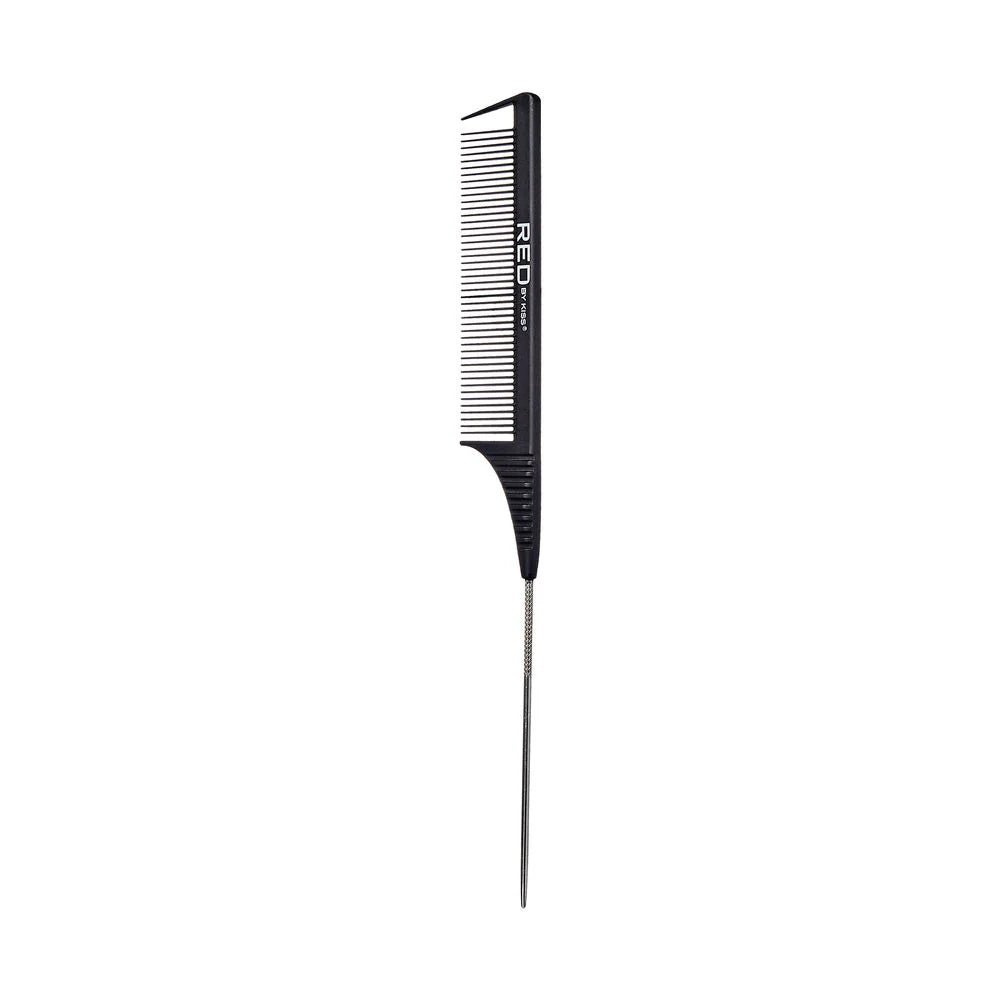red-by-kiss-carbon-fiber-parting-pin-tail-comb-hm10-precision-hair-parting-tool-for-salon-quality-styling-lightweight-heat-resistant-795845