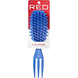 CURL & CARE DETANGLE BRUSH BLUE