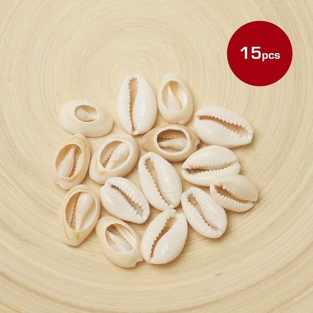 RED by KISS Shell Shaped Hair Beads (15pcs)