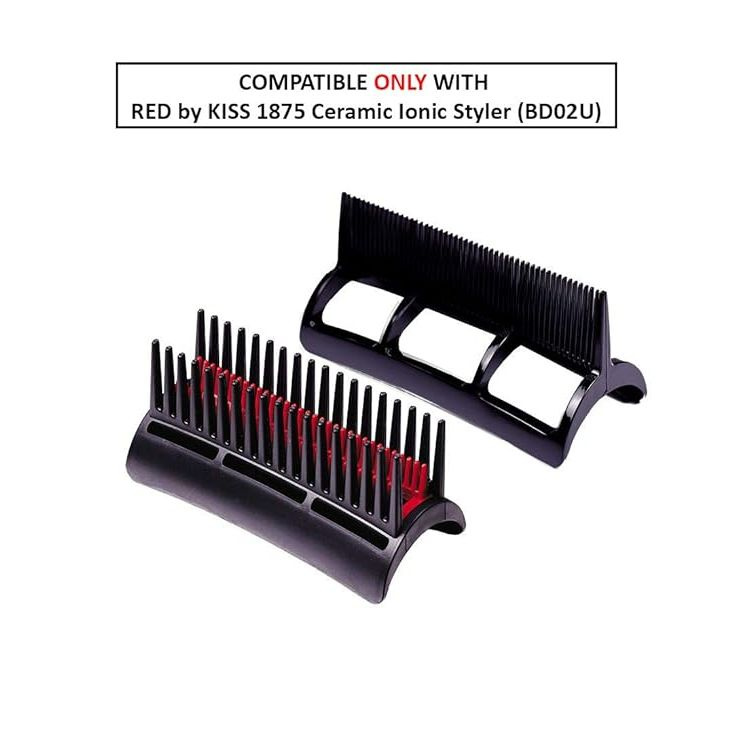 red-by-kiss-detangler-pik-2-piece-comb-set-824581