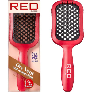 RED by KISS Wet & Dry Vent Heat-Resistant Brush - Red