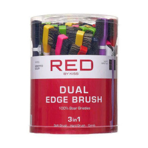 RED DUAL EDGE BRUSH JAR (36PCS)