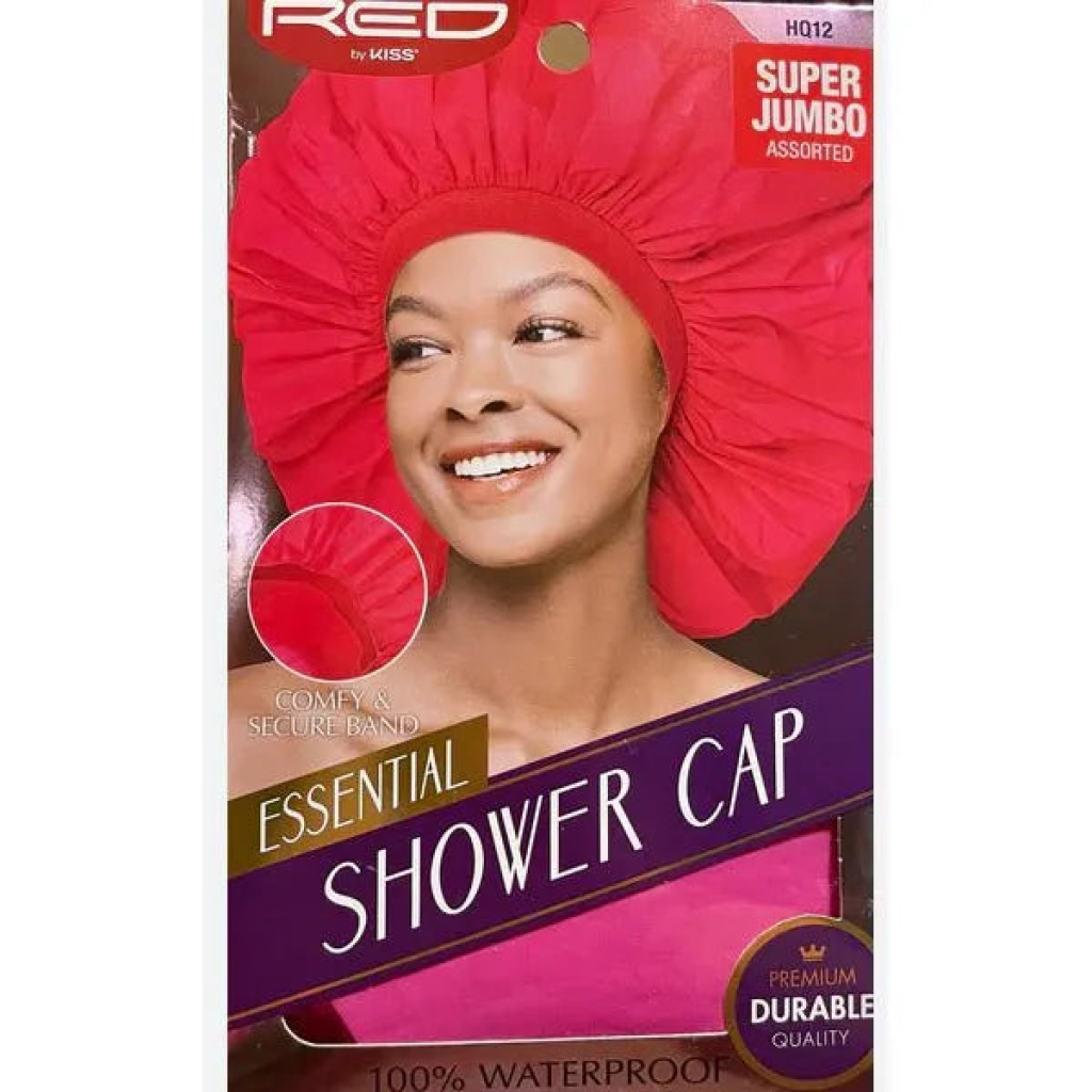 RED SHOWER CAP#HQ12