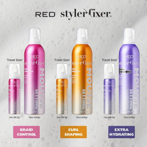 RED BRAID CONTROL MOUSSE 12 Oz