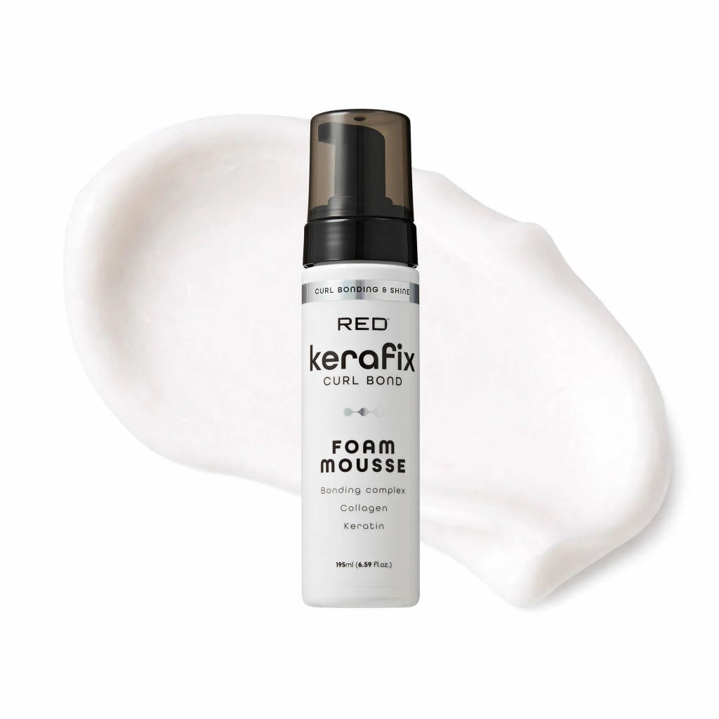 RED KERAFIX CURL FOAM MOUSSE 6.59 Oz