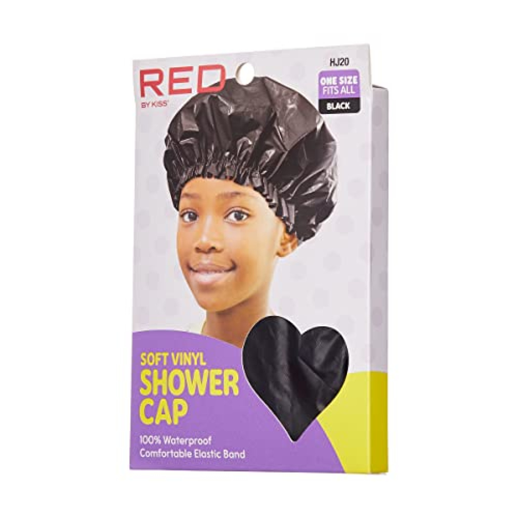 RED by KISS Soft Vinyl Shower Cap