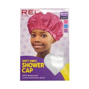 RED KIDS SHOWER CAP#HJ21