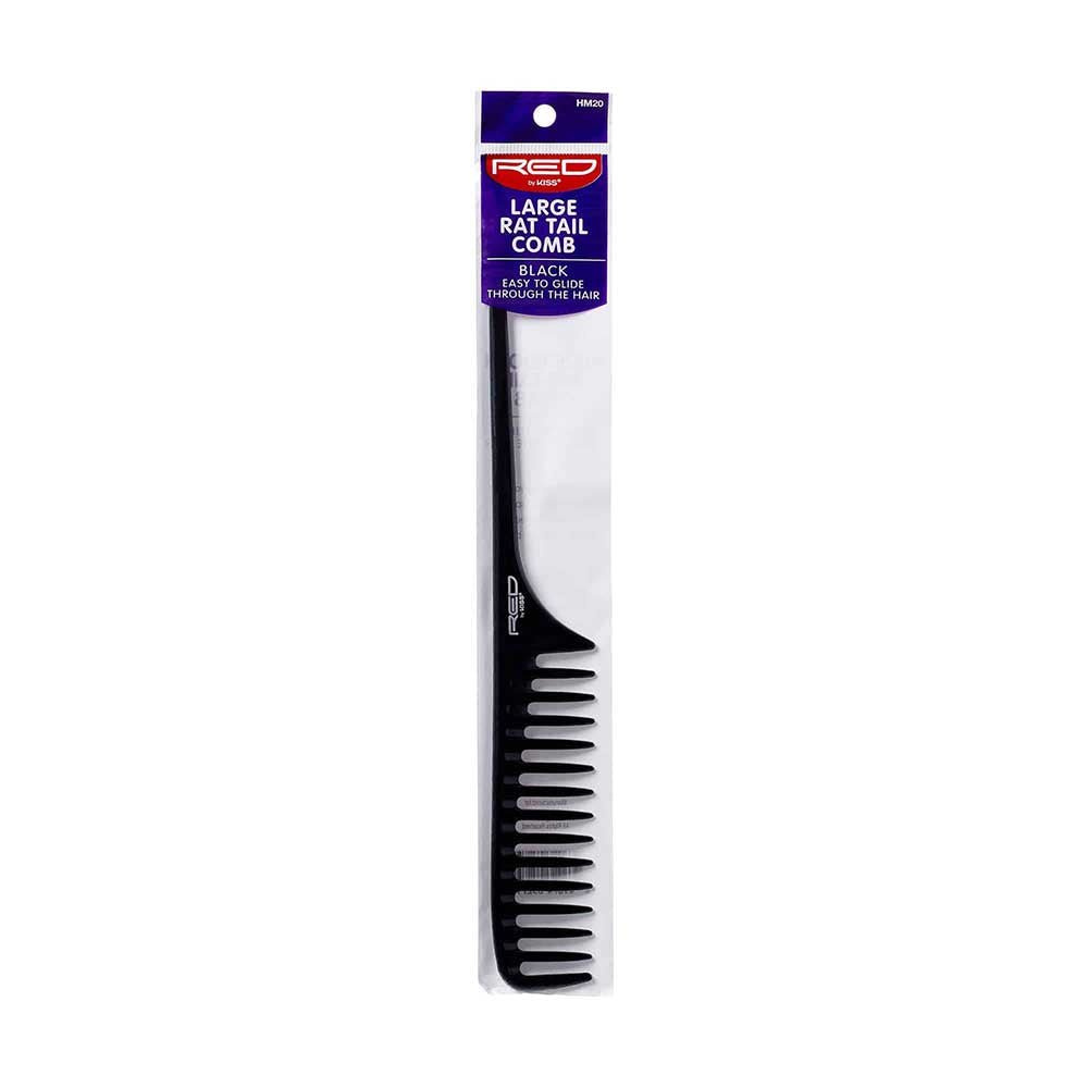 red-by-kiss-large-rat-tail-comb-hm20-wide-strong-heat-resistant-for-parting-styling-173697