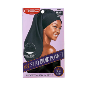 RED Silky Bonnet #HBR07