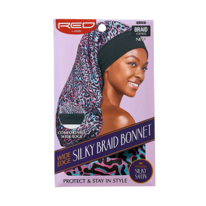 RED Silky Bonnet #HBR09