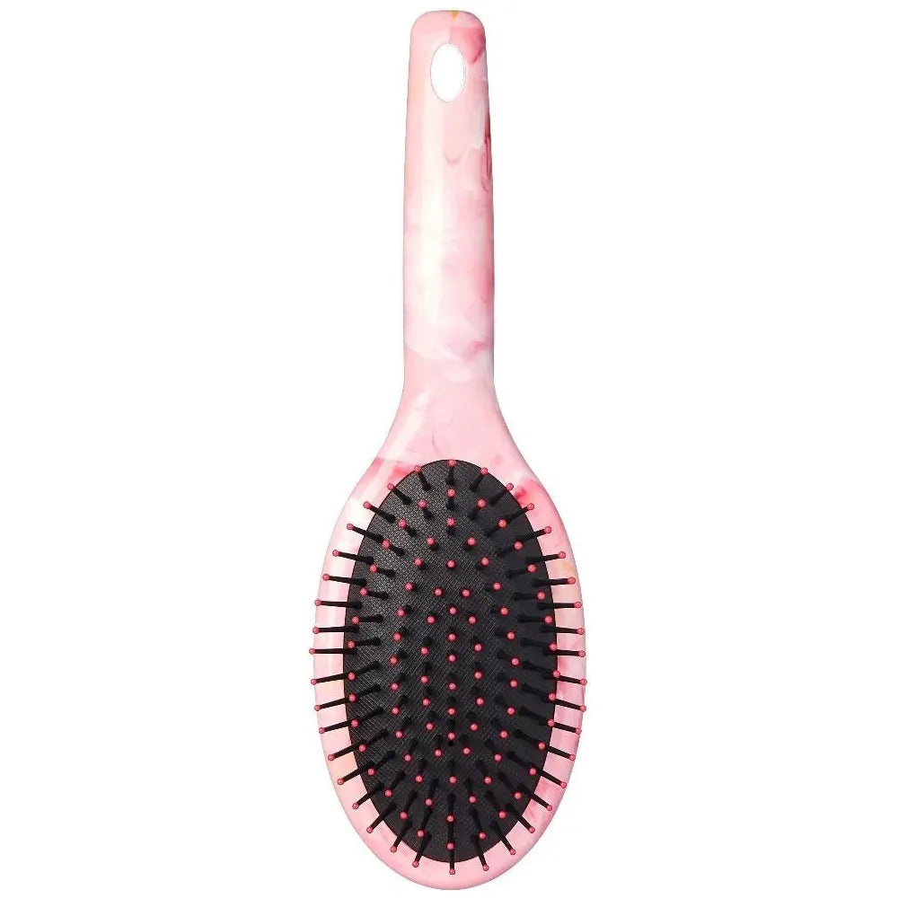 red-by-kiss-marblous-round-paddle-brush-hh22-smooth-shape-shine-in-style-size-standard-round-paddle-184034