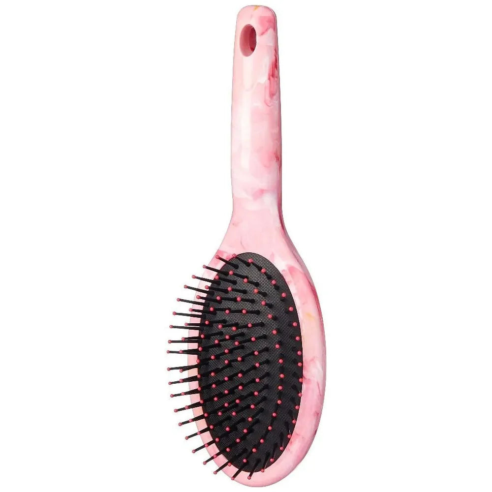 red-by-kiss-marblous-round-paddle-brush-hh22-smooth-shape-shine-in-style-size-standard-round-paddle-739296