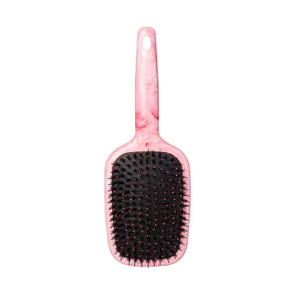 red-by-kiss-marblous-square-paddle-brush-hh26-everyday-glide-with-marble-shine-size-medium-square-paddle-131020