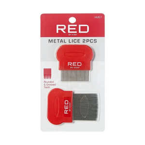 RED by KISS Metal Lice Comb (2pcs)