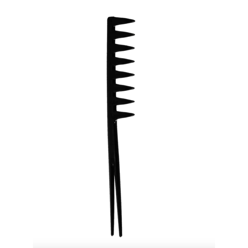 red-by-kiss-rake-comb-black-hm38-wide-tooth-comb-for-detangling-fluffing-volumizing-natural-or-curly-hair-859688