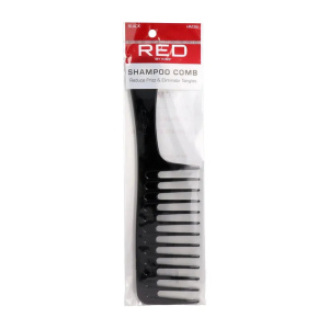 RED Shampoo Comb #HM36