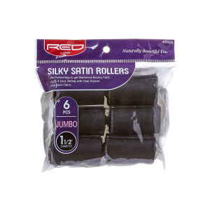 Red Satin Rollers #HRS05
