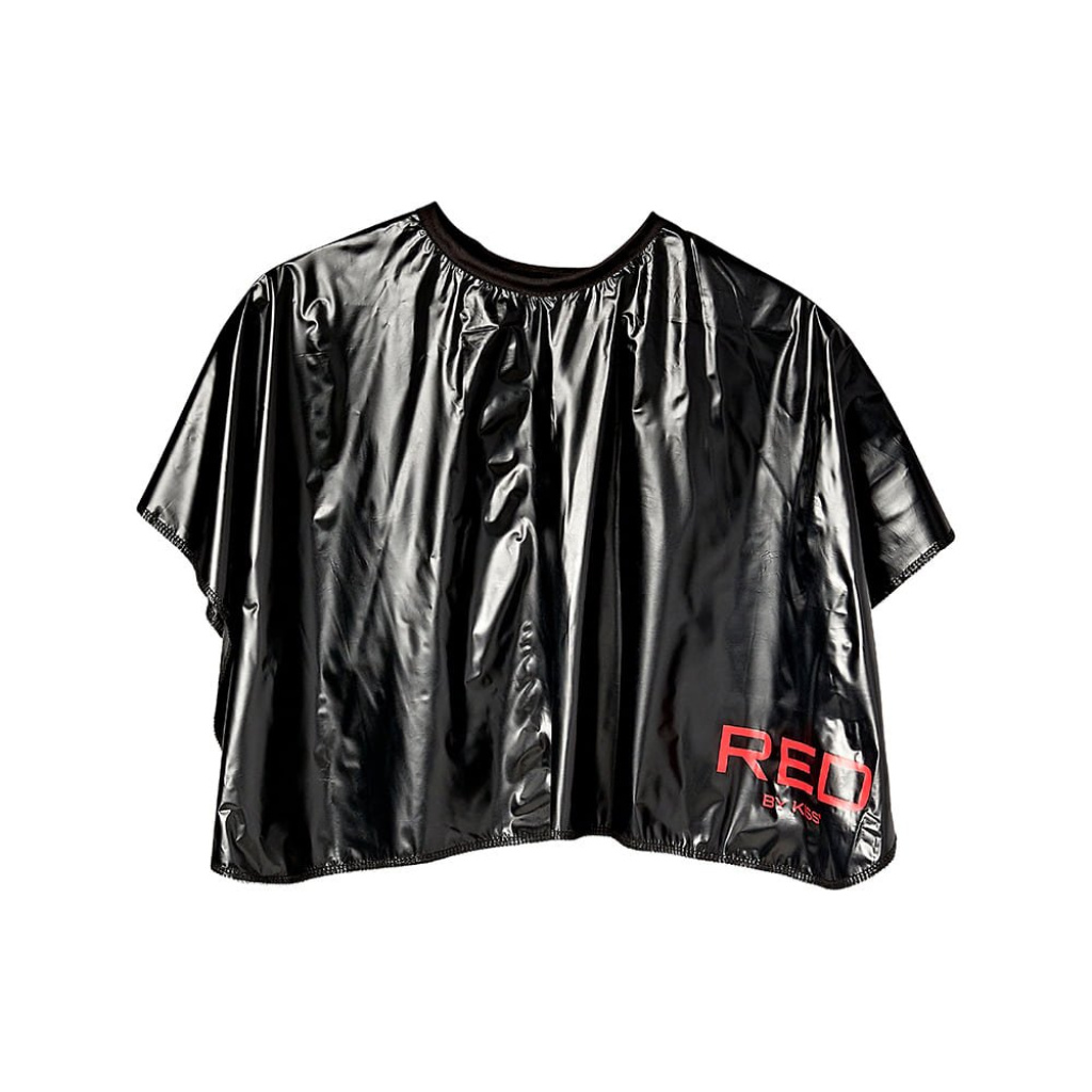 RED by KISS Comb-Out Soft Vinyl Cape - Black