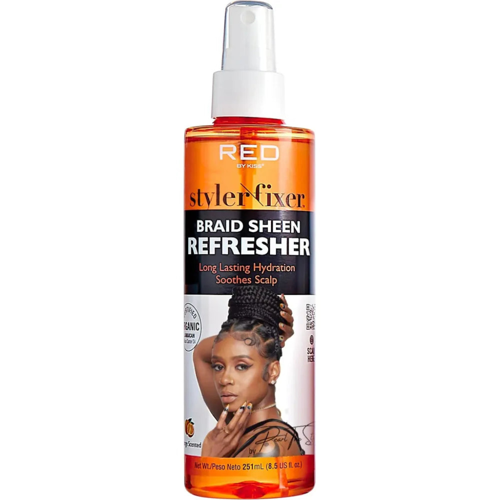 RED by KISS Styler Fixer Braid Sheen Refresher (6.8 US fl.oz.)