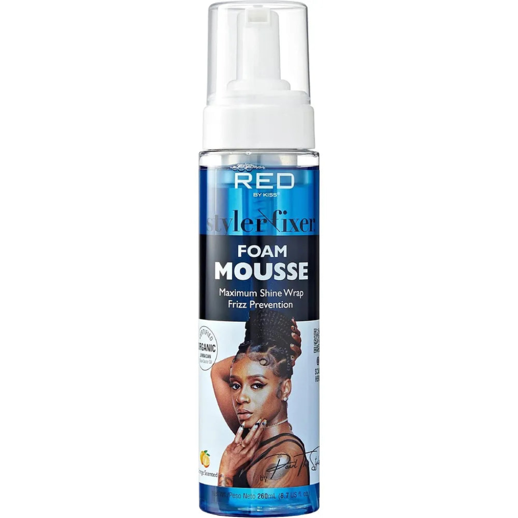 RED by KISS Styler Fixer Foam Mousse (8.7 US fl.oz.)