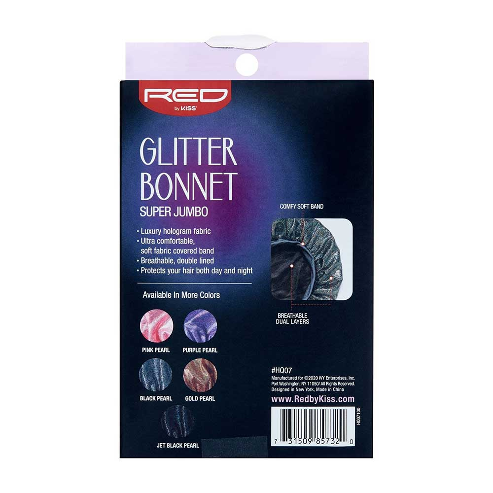 red-by-kiss-super-jumbo-glitter-bonnet-sparkle-while-you-sleep-one-size-445191