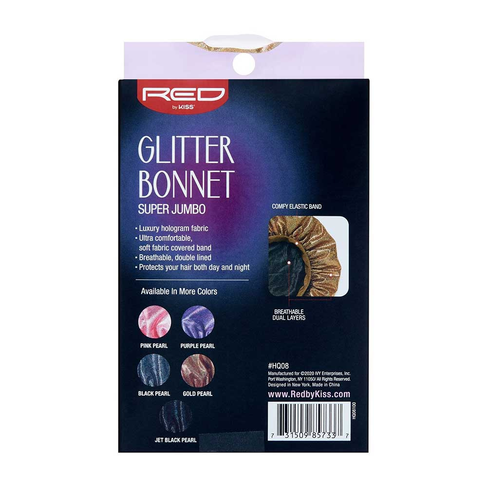 red-by-kiss-super-jumbo-glitter-bonnet-sparkle-while-you-sleep-one-size-473226