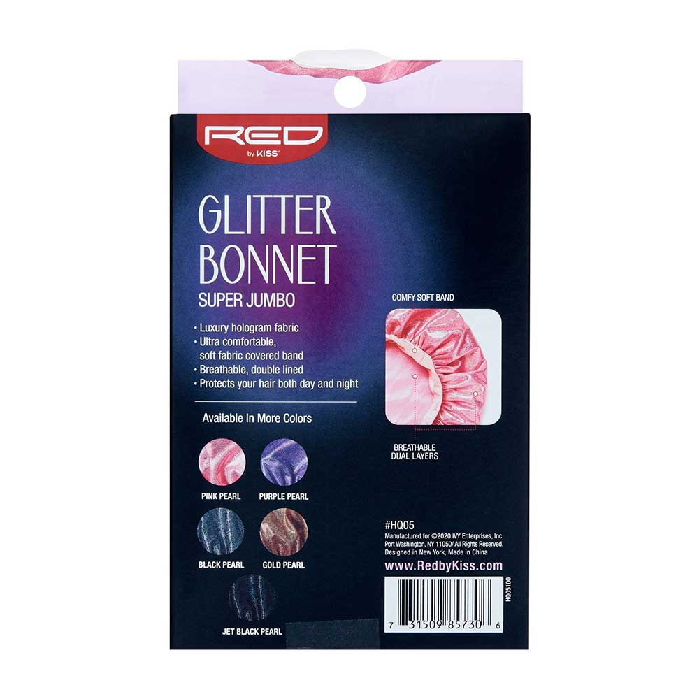red-by-kiss-super-jumbo-glitter-bonnet-sparkle-while-you-sleep-one-size-998697