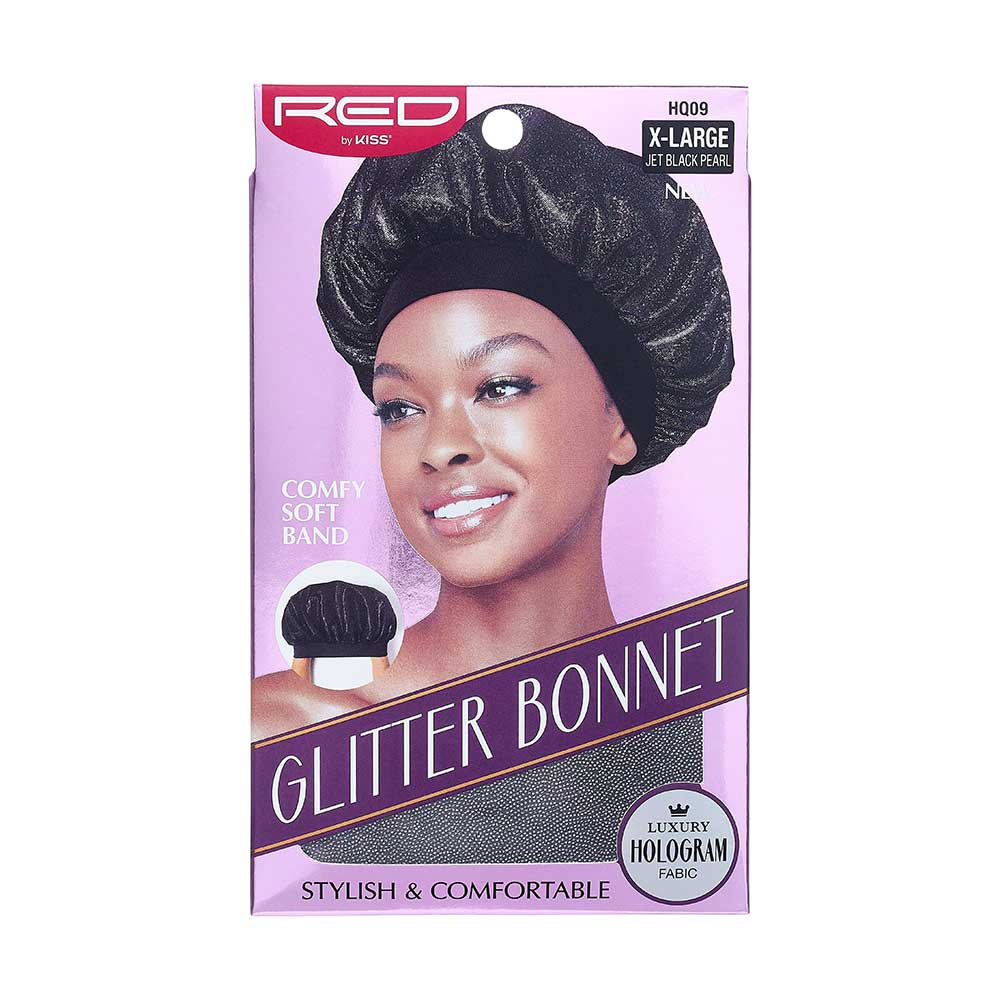 red-by-kiss-super-x-large-glitter-bonnet-shine-while-you-protect-your-style-one-size-157975