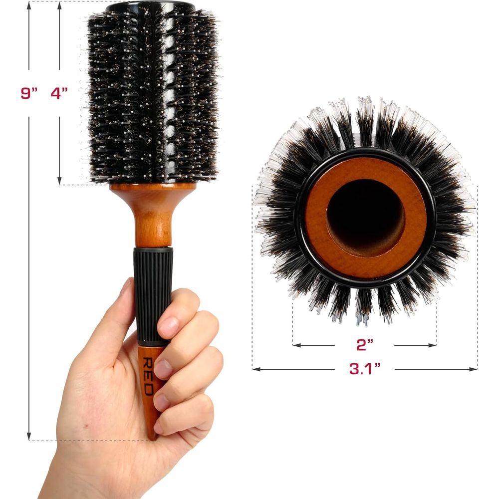 red-by-kiss-wooden-blowout-brush-25-hh221-smooth-volumize-shape-with-every-stroke-size-25-round-barrel-742810