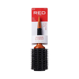RED WOODEN ROUND BRUSH XL 2.5"