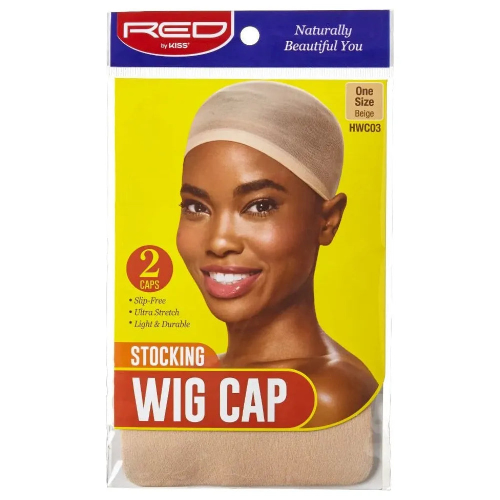 RED 2pcs Wig Cap #HWC03