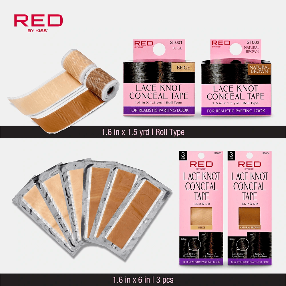 red-lace-knot-conceal-tape-3pcs-pack-for-wig-lace-blending-490988