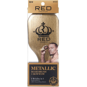 RED METALLIC BOAR BRUSH BR09