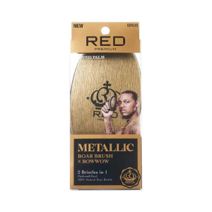 RED METALLIC BOAR BRUSH BR08