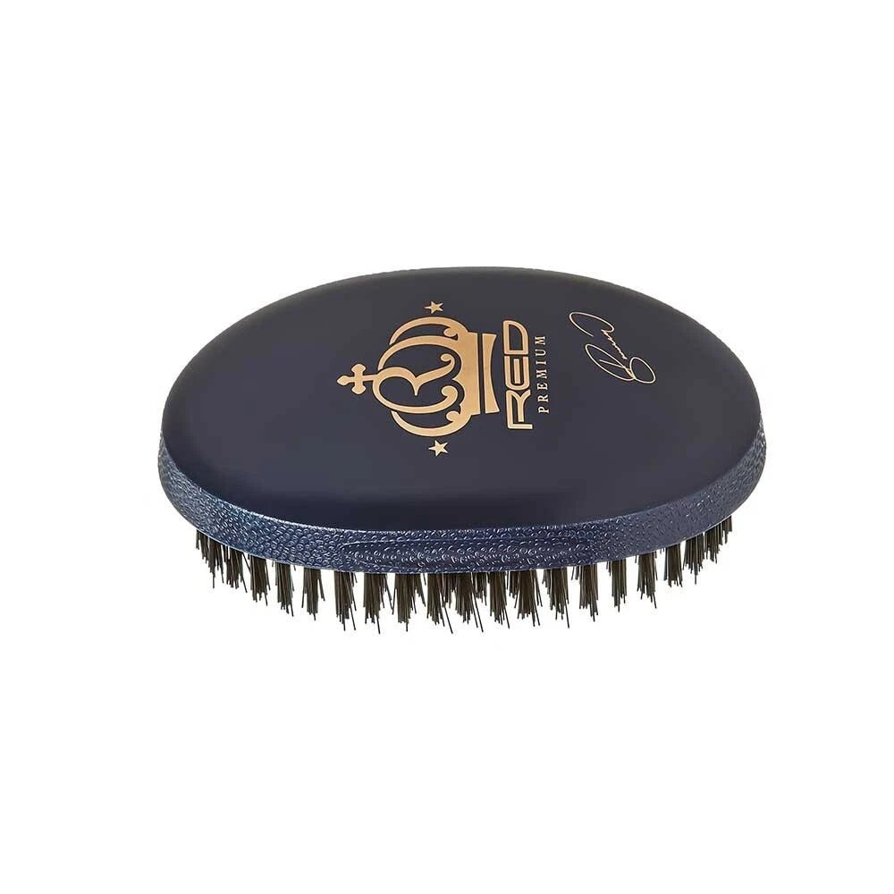 red-premium-pocket-wave-x-bow-wow-curved-bristle-brush-br33-portable-design-for-precise-wave-definition-767058