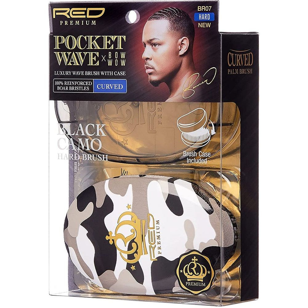 red-premium-rocket-wave-x-bow-wow-brush-br07-hard-bristles-for-maximum-wave-definition-323883