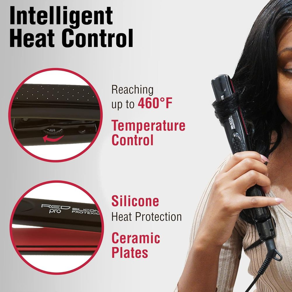 red-pro-hair-straightener-silicone-protection-flat-iron-1-inch-adjustable-temperature-ultra-thin-lightweight-suitable-for-all-hair-types-857773