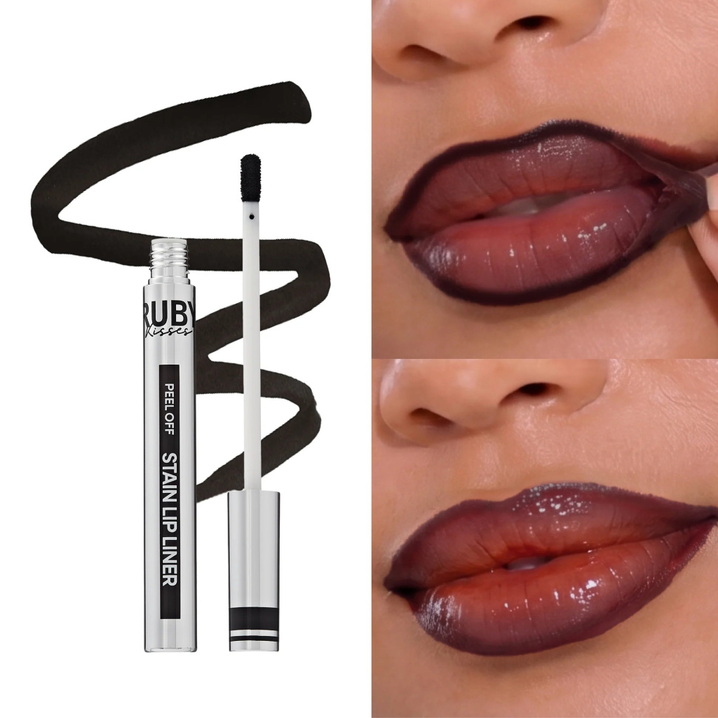 RK PEEL OFF STAIN LIP LINER BLACK