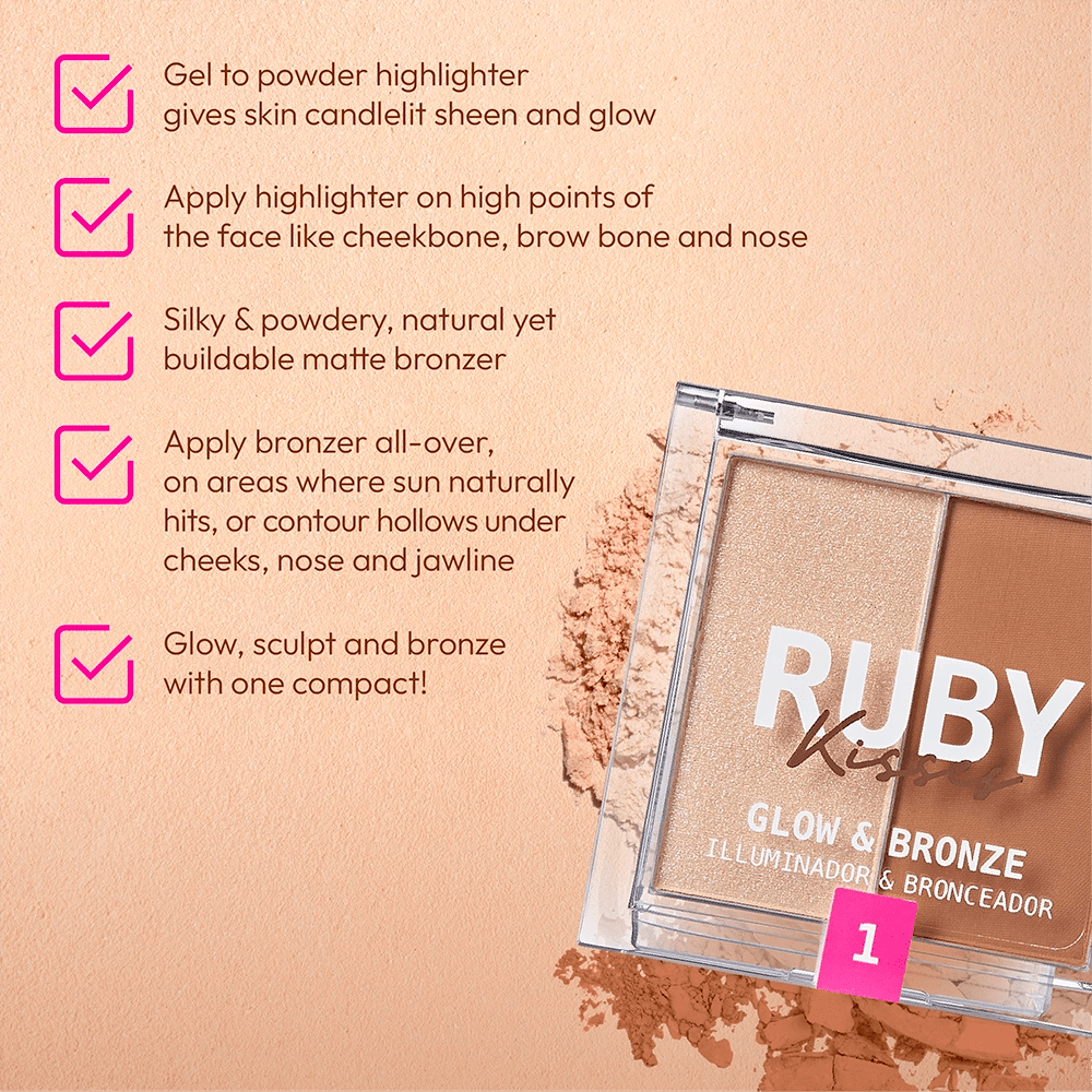 ruby-kisses-glow-bronze-highlighter-bronzer-duo-2-in-1-radiant-finish-sculpt-shine-4-shades-304424