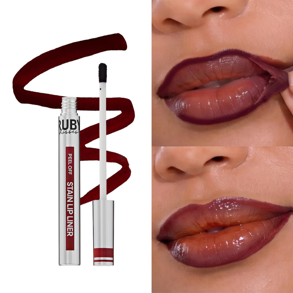RK PEEL OFF STAIN LIP LINER PLUM