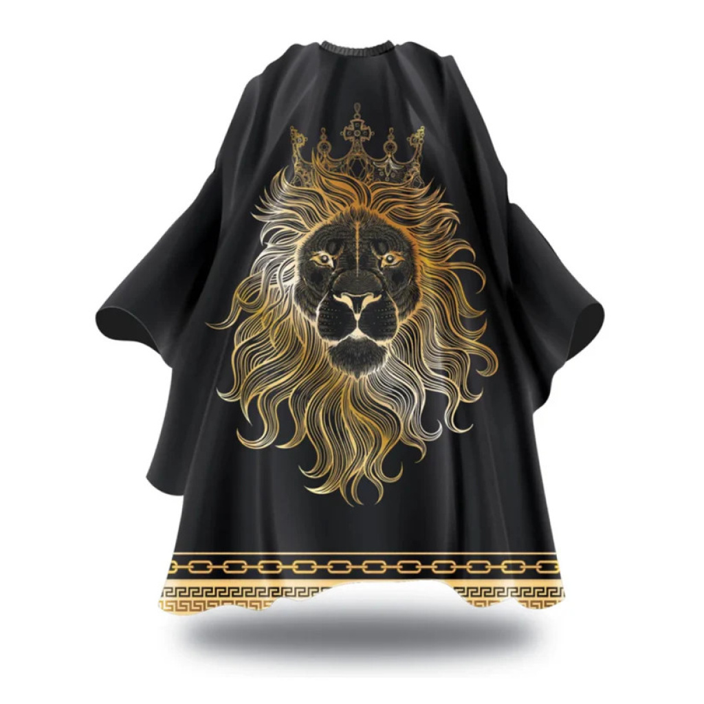 BLACK ICE CAPE W/ LOGO [LIVE LIKE A KING][24EA/CASE]