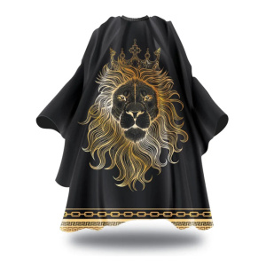 BLACK ICE CAPE W/ LOGO [LIVE LIKE A KING][24EA/CASE]