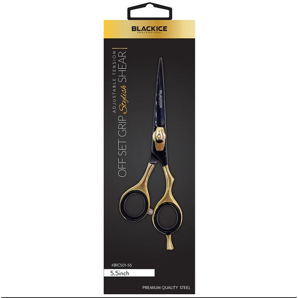 BLACK ICE SHEAR GOLD/BLACK [6.5 INCH] (20/BX)