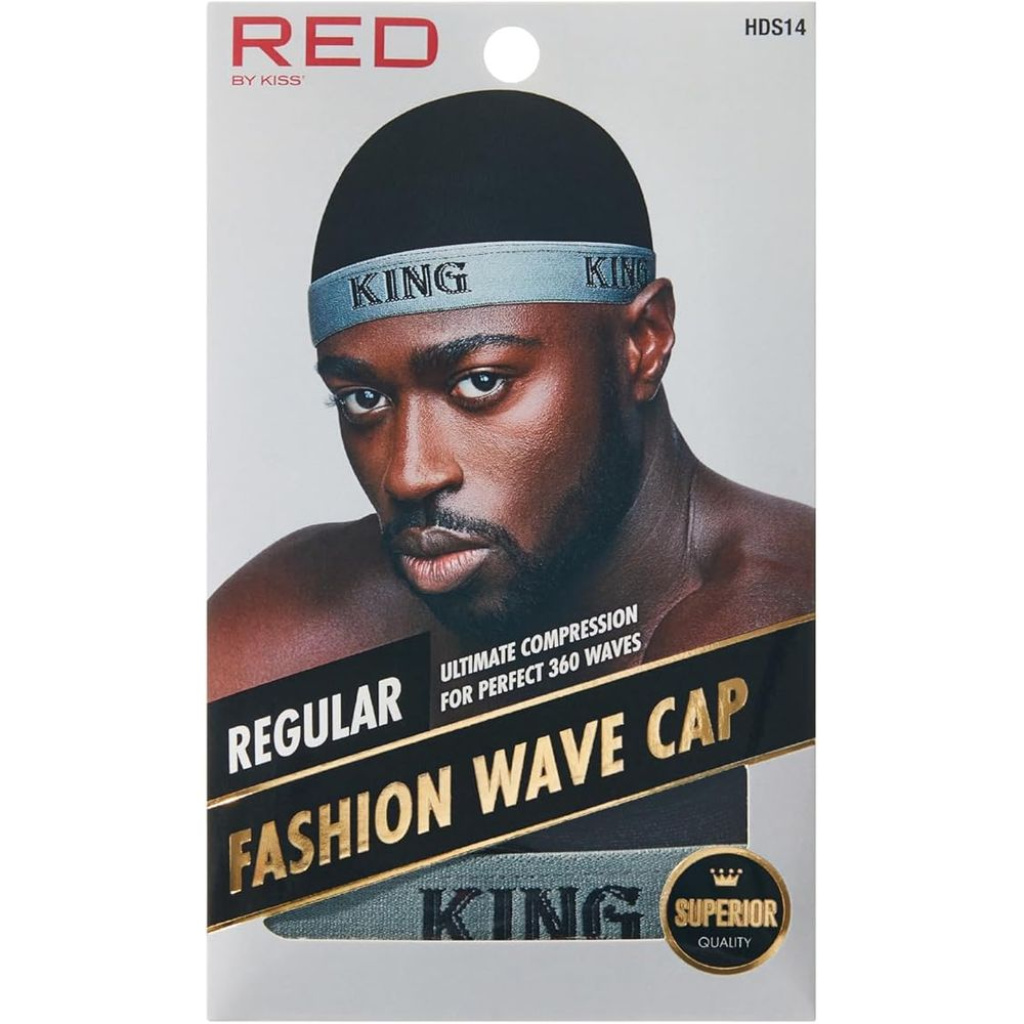 RED FASHION WAVE CAP HDS14