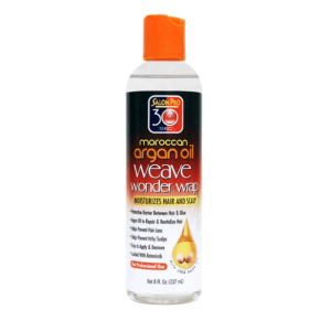 SALON PRO WEAVE WONDER WRAP CLEAR (8OZ) [ARGAN 30 SEC] (6/CS)