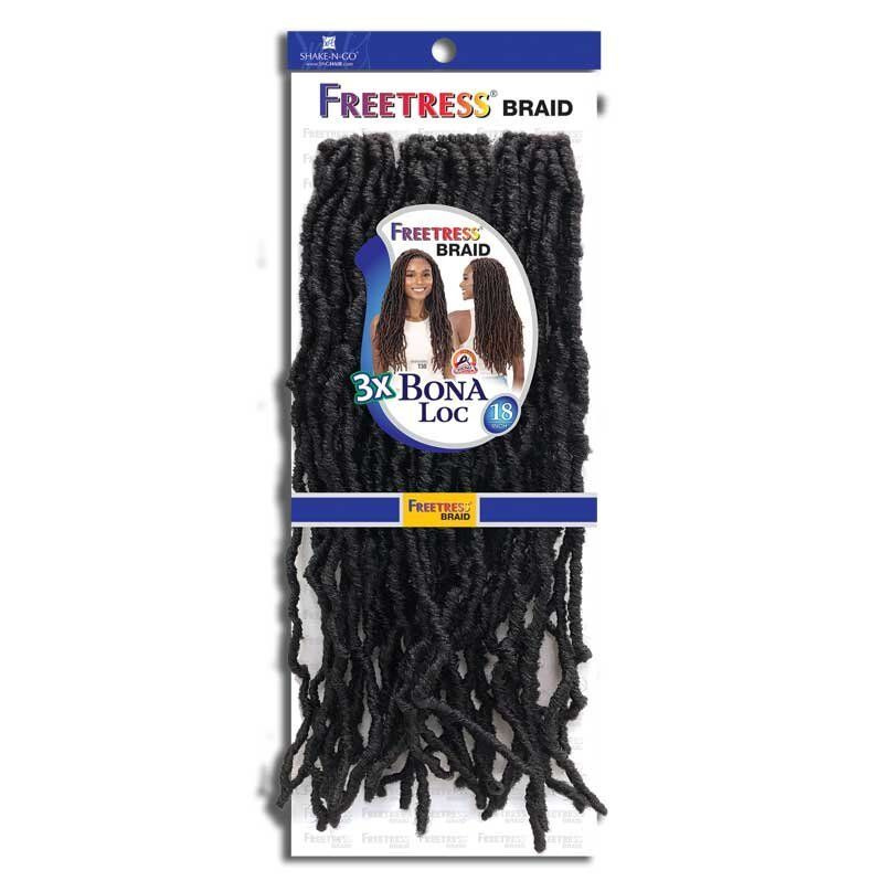shake-n-go-freetress-3x-bona-loc-18-pre-made-crochet-faux-locs-lightweight-soft-texture-natural-look-741314
