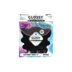 UH 13X4 BODY WAVE 12" LACE CLOSUR GLOSSY