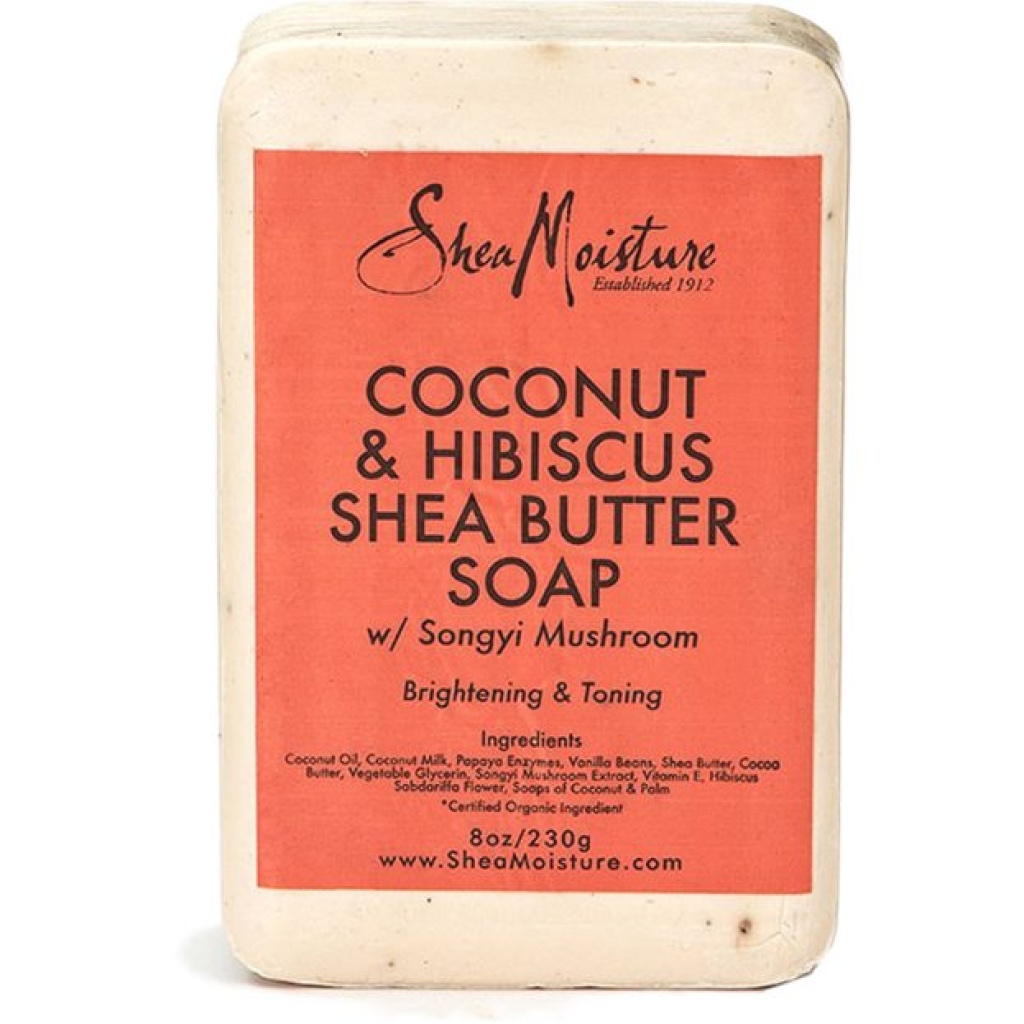 Shea Moisture: Coconut & Hibiscus Shea Butter Soap 8oz