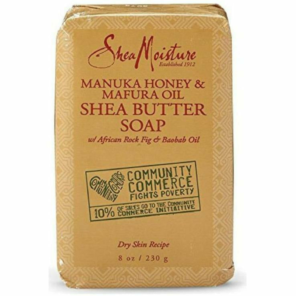Shea Moisture: Manuka Honey & Mafura Oil Soap 8oz